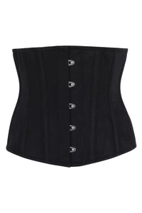 Single Layer Underbust Corset in Black