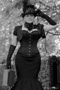Corset Waist Taming long classique Noir