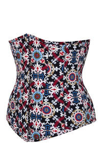 Corset Story CSFT166 Mosaic Tile Longline Underbust Corset